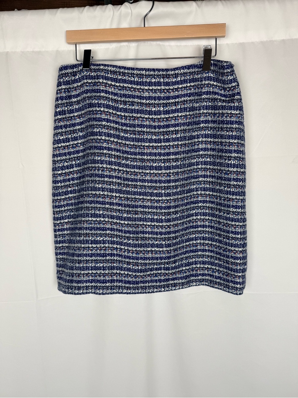 Talbots Classic Tailored Boucle Tweed Skirt Corporate Office Professional